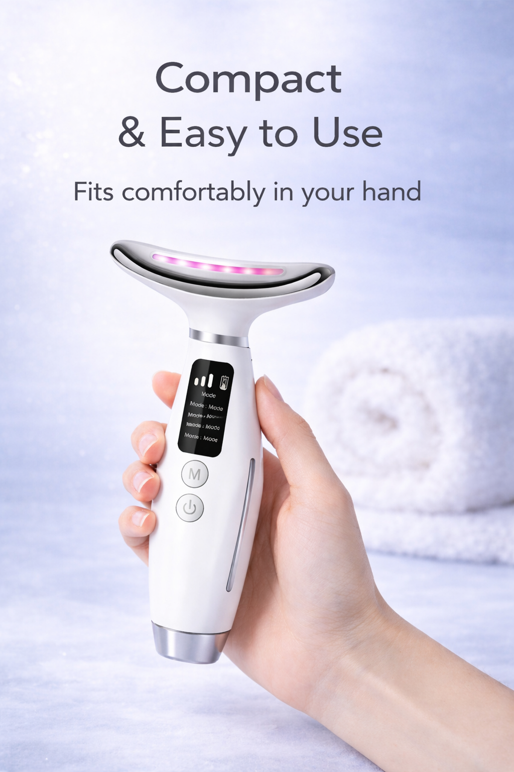 compact and easy to use, fits in your hand